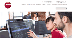 Desktop Screenshot of hkpgmbh.de