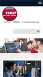 Mobile Screenshot of hkpgmbh.de